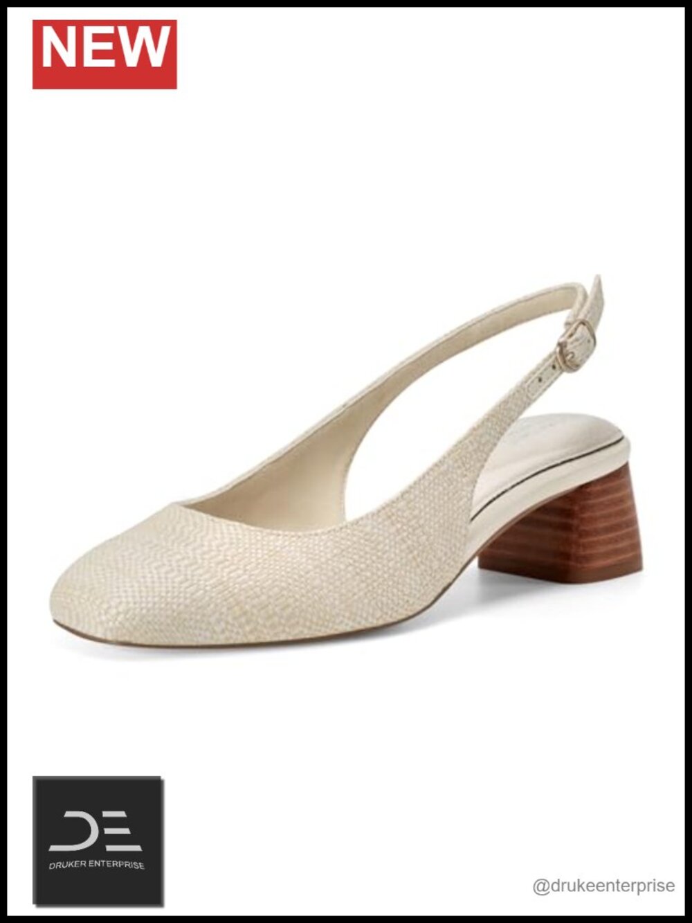 Women's Comfortable Block Heel Pumps with Arch Support (1 5/8 in)